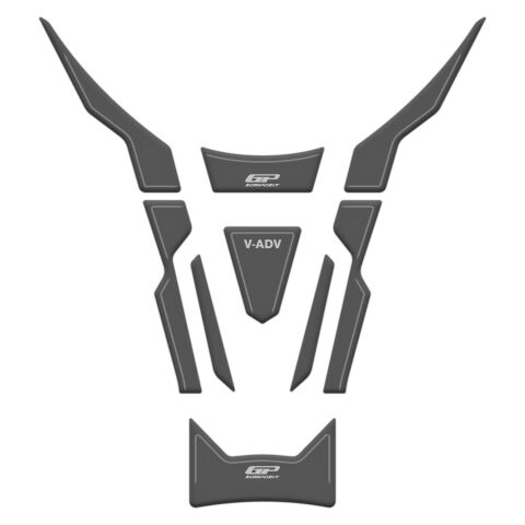 GP Kompozit RKS Freccia 150 2022-2025 Uyumlu Tank Pad Gri