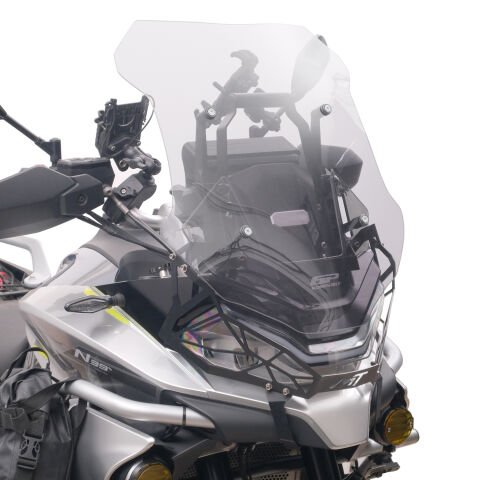 GP Kompozit CF Moto 800 MT 2022-2025 Uyumlu Ön Cam Şeffaf