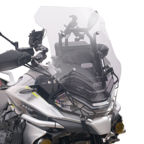 GP Kompozit CF Moto 800 MT 2022-2025 Uyumlu Ön Cam Şeffaf