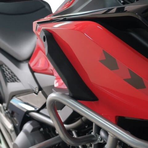 GP Kompozit Honda NC 750 X 2025 Uyumlu Üst Bacak Koruma Siyah
