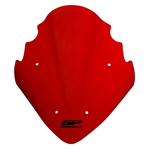 GP Kompozit Bajaj Pulsar NS 200 2011-2024 Uyumlu Ön Cam Kırmızı
