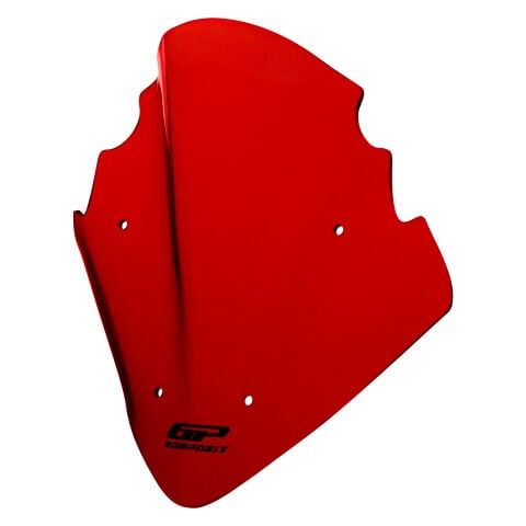 GP Kompozit Bajaj Pulsar NS 200 2011-2024 Uyumlu Ön Cam Kırmızı