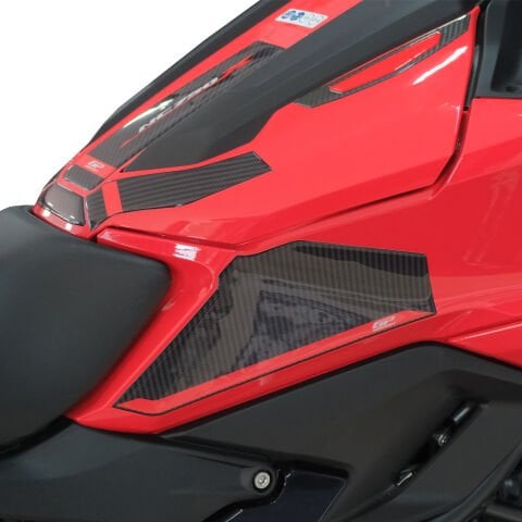 GP Kompozit Honda NC 750 X 2025-2026 Uyumlu Tank Pad Karbon-Kırmızı