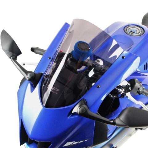 GP Kompozit Yamaha R7 2021–2024 Uyumlu Ön Cam Siyah