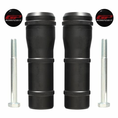 GP Kompozit Honda PCX 125 / 150 2018-2025 Uyumlu Egzoz Koruma Takozu Siyah