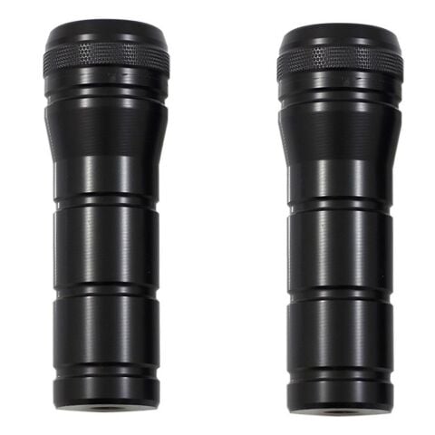 GP Kompozit Honda PCX 125 / 150 2018-2025 Uyumlu Egzoz Koruma Takozu Siyah