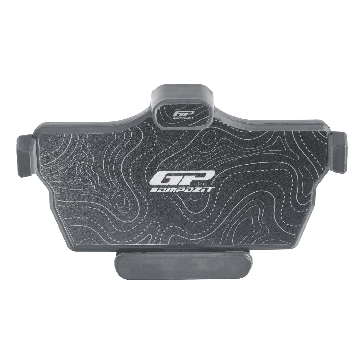 GP Kompozit TTR08 Universal 360° Yatay / Dikey Titreşim Modüllü Telefon Tutucu Siyah-Beyaz