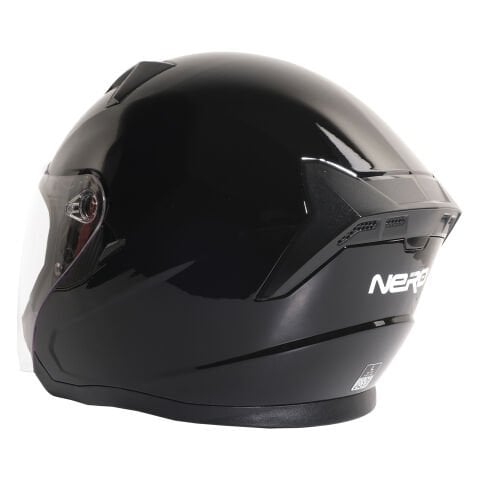 GP NERO MKS006-GB Şeffaf Vizörlü Motosiklet Yarım Kask