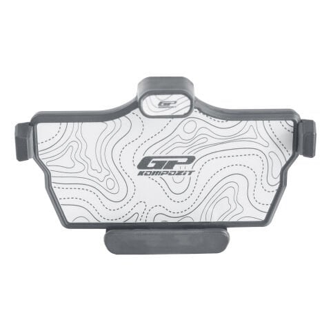 GP Kompozit TTR08 Universal 360° Yatay / Dikey Titreşim Modüllü Telefon Tutucu Beyaz-Siyah