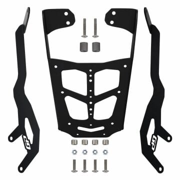 GP Kompozit Bajaj Pulsar NS 125 2023-2024 Uyumlu Arka Çanta Demiri Siyah