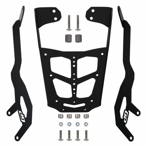 GP Kompozit Bajaj Pulsar NS 125 2023-2024 Uyumlu Arka Çanta Demiri Siyah