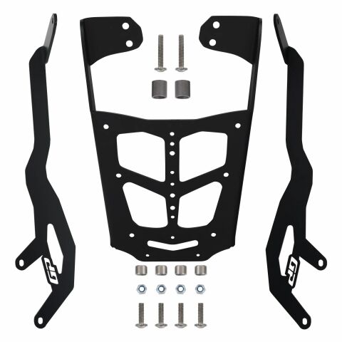 GP Kompozit Bajaj Pulsar NS 125 2023-2024 Uyumlu Arka Çanta Demiri Siyah