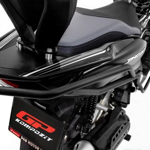 GP Kompozit Honda PCX 125 / 150 2021-2026 Uyumlu Kuyruk Pad Gri