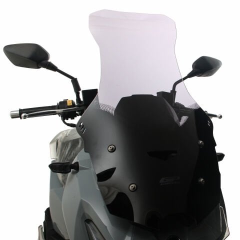 GP Kompozit SYM ADX 125 2023-2024 Uyumlu Ön Cam Füme