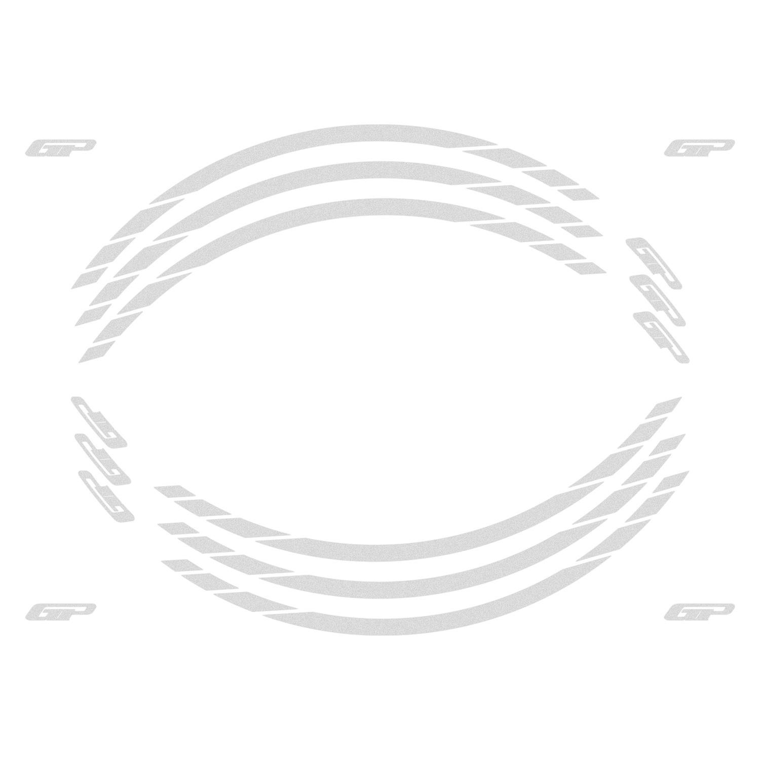 GP Kompozit Universal Tek Jant Şeridi Reflektif Gri