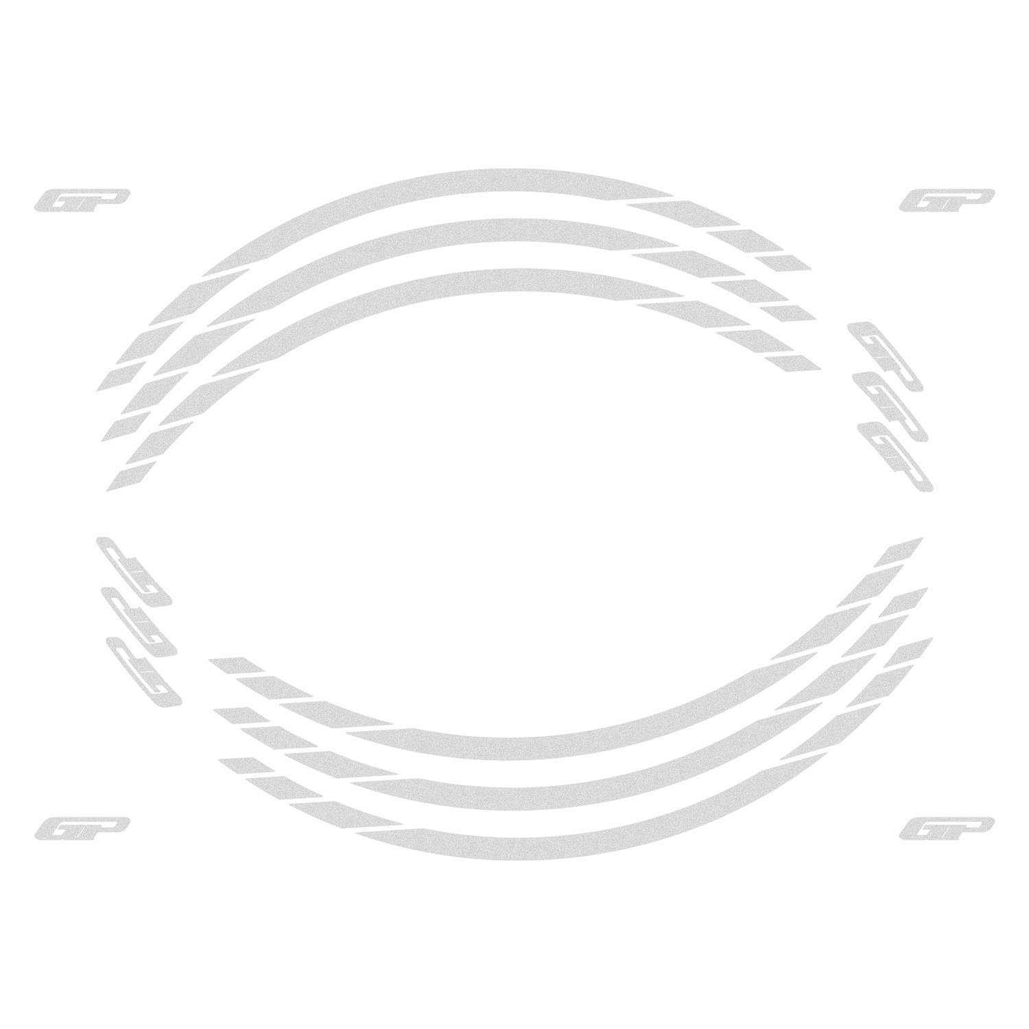 GP Kompozit Universal Tek Jant Şeridi Reflektif Gri