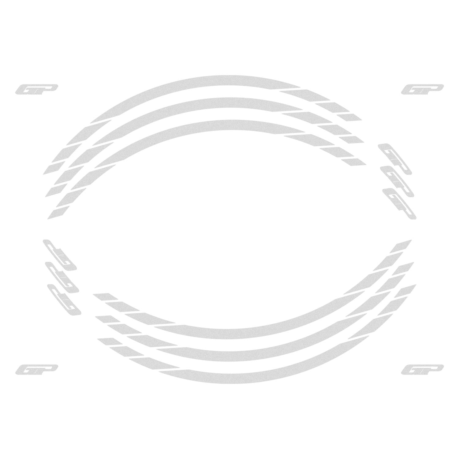 GP Kompozit Universal Tek Jant Şeridi Reflektif Gri