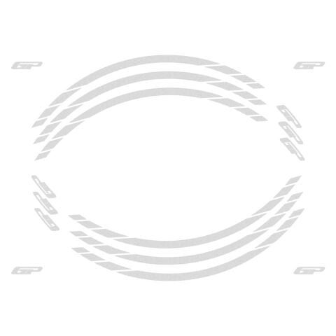 GP Kompozit Universal Tek Jant Şeridi Reflektif Gri