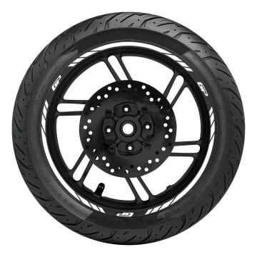 GP Kompozit Universal Tek Jant Şeridi Reflektif Gri 15''