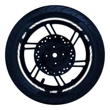 GP Kompozit Universal Tek Jant Şeridi Reflektif Gri 15''