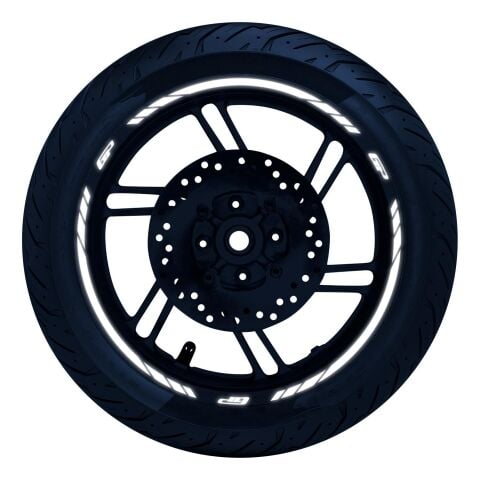 GP Kompozit Universal Tek Jant Şeridi Reflektif Gri