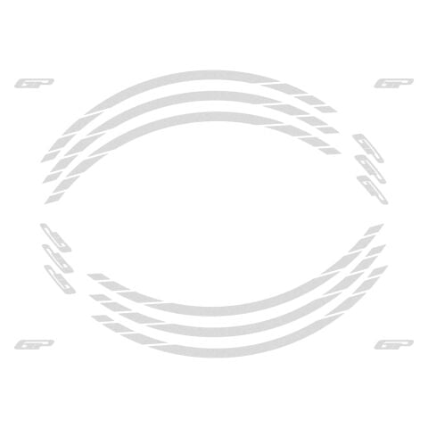 GP Kompozit Universal Tek Jant Şeridi Reflektif Gri