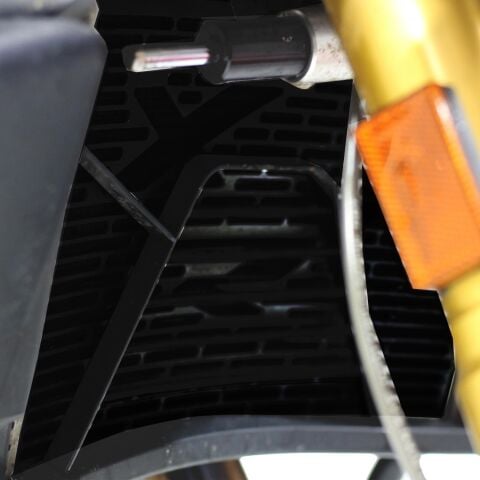 GP Kompozit BMW F 900 XR 2020-2023 Uyumlu Radyatör Koruma Siyah