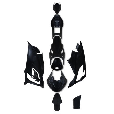 GP Kompozit BMW M 1000 RR 2022-2026 Uyumlu Yarış Grenajı Siyah