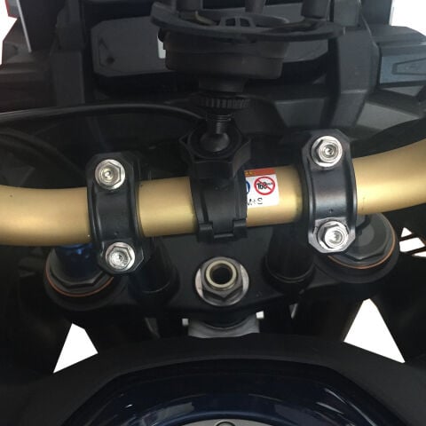 GP Kompozit Honda Africa Twin CRF1000L / CRF1100L 2016-2026 Uyumlu Gidon Yükseltme Siyah