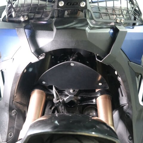 GP Kompozit Honda ADV 350 2023-2026 Uyumlu Rüzgar Kesici Siyah