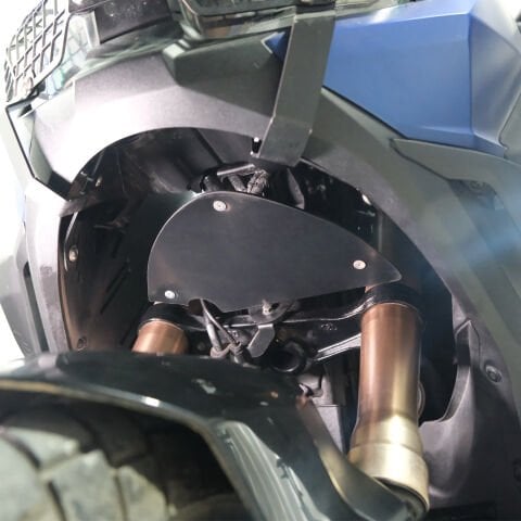 GP Kompozit Honda ADV 350 2023-2026 Uyumlu Rüzgar Kesici Siyah