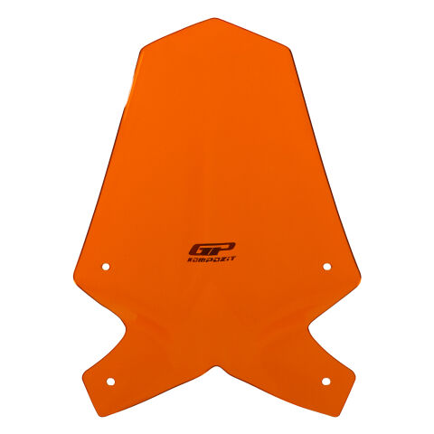 GP Kompozit KTM Duke 390 2017-2023 Uyumlu Ön Cam Turuncu