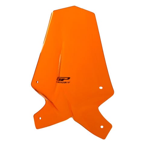 GP Kompozit KTM Duke 390 2017-2023 Uyumlu Ön Cam Turuncu