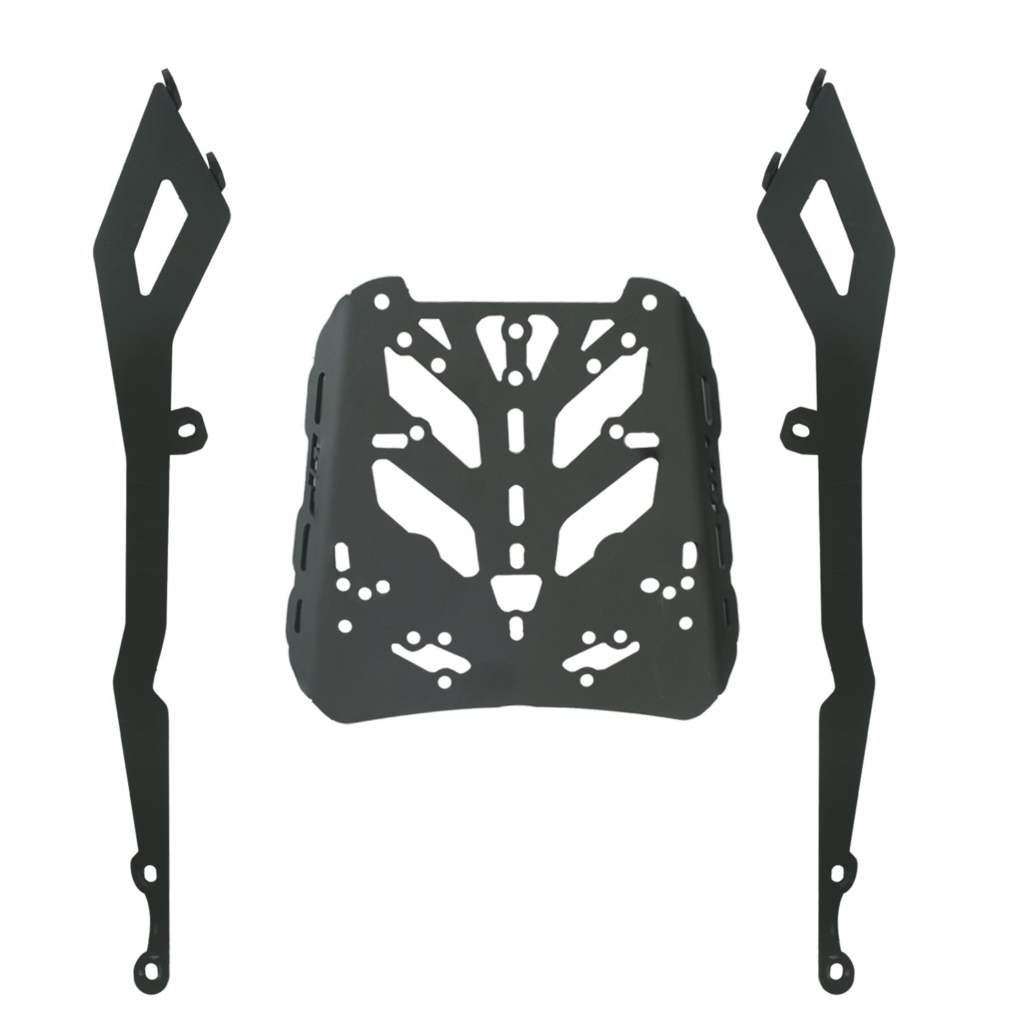 GP Kompozit Honda CB500 Hornet 2024-2025 Uyumlu Arka Çanta Demiri Siyah