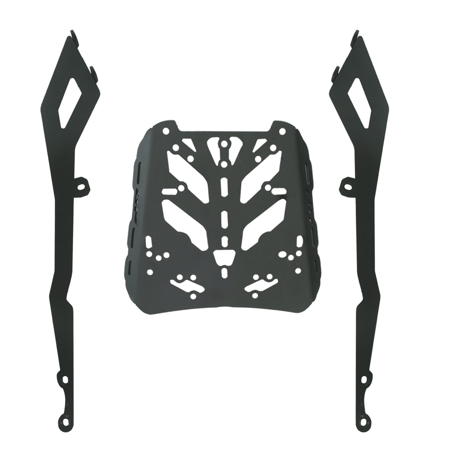 GP Kompozit Honda CB500 Hornet 2024-2025 Uyumlu Arka Çanta Demiri Siyah