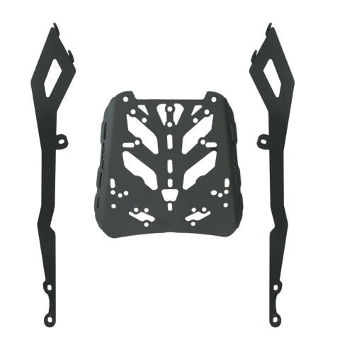 GP Kompozit Honda CB500 Hornet 2024-2025 Uyumlu Arka Çanta Demiri Siyah