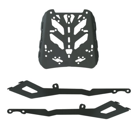 GP Kompozit Honda CB500 Hornet 2024-2025 Uyumlu Arka Çanta Demiri Siyah