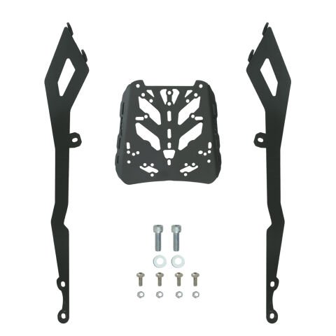 GP Kompozit Honda CB500 Hornet 2024-2025 Uyumlu Arka Çanta Demiri Siyah