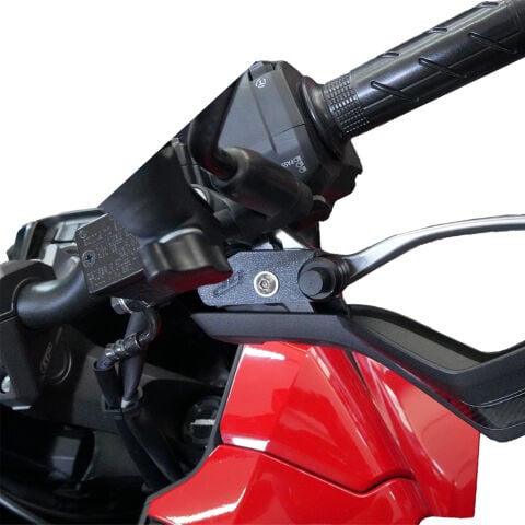 GP Kompozit Honda ADV 350 2023-2026 Uyumlu Motosiklet El Freni Kilidi Siyah