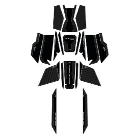GP Kompozit Honda ADV 350 2023-2026 Uyumlu Full Pad Seti Karbon