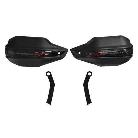 GP Kompozit Honda CB500 Hornet 2024-2025 Uyumlu Plastik Elcik Koruma Siyah