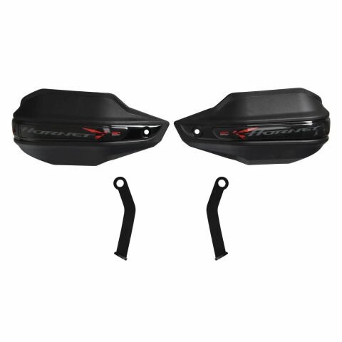 GP Kompozit Honda CB500 Hornet 2024-2025 Uyumlu Plastik Elcik Koruma Siyah