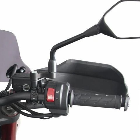 GP Kompozit Honda CB500 Hornet 2024-2025 Uyumlu Plastik Elcik Koruma Siyah