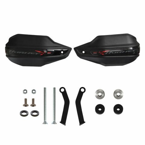 GP Kompozit Honda CB500 Hornet 2025 Uyumlu Plastik Elcik Koruma Siyah