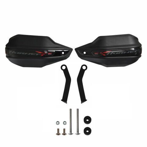 GP Kompozit Honda CB500 Hornet 2024-2025 Uyumlu Plastik Elcik Koruma Siyah