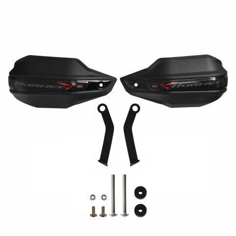 GP Kompozit Honda CB500 Hornet 2024-2025 Uyumlu Plastik Elcik Koruma Siyah