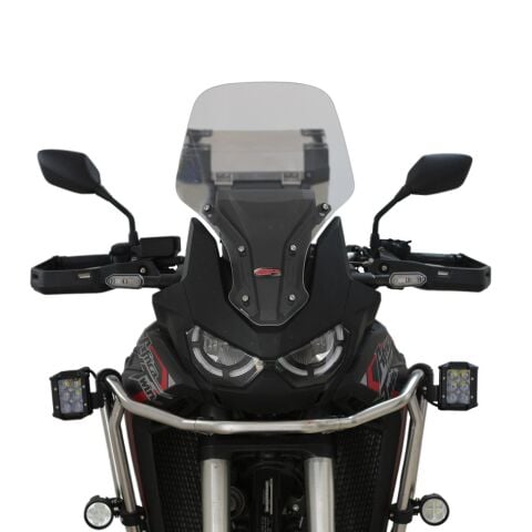 GP Kompozit Honda Africa Twin CRF1100L L1 2020-2023 Uyumlu Ön Cam Şeffaf