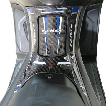 GP Kompozit Yamaha NMAX 125 / 155 2021-2024 Uyumlu Yan Pad Mavi