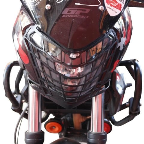 GP Kompozit Bajaj Dominar 250 / 400 2017-2026 Uyumlu Far Koruma Siyah