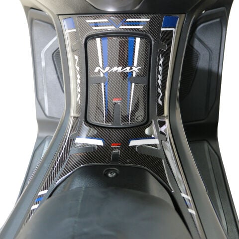 GP Kompozit Yamaha NMAX 125 / 155 2021-2024 Uyumlu Yan Pad Kırmızı